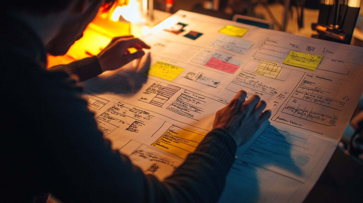 We begin where every great project begins — the idea.